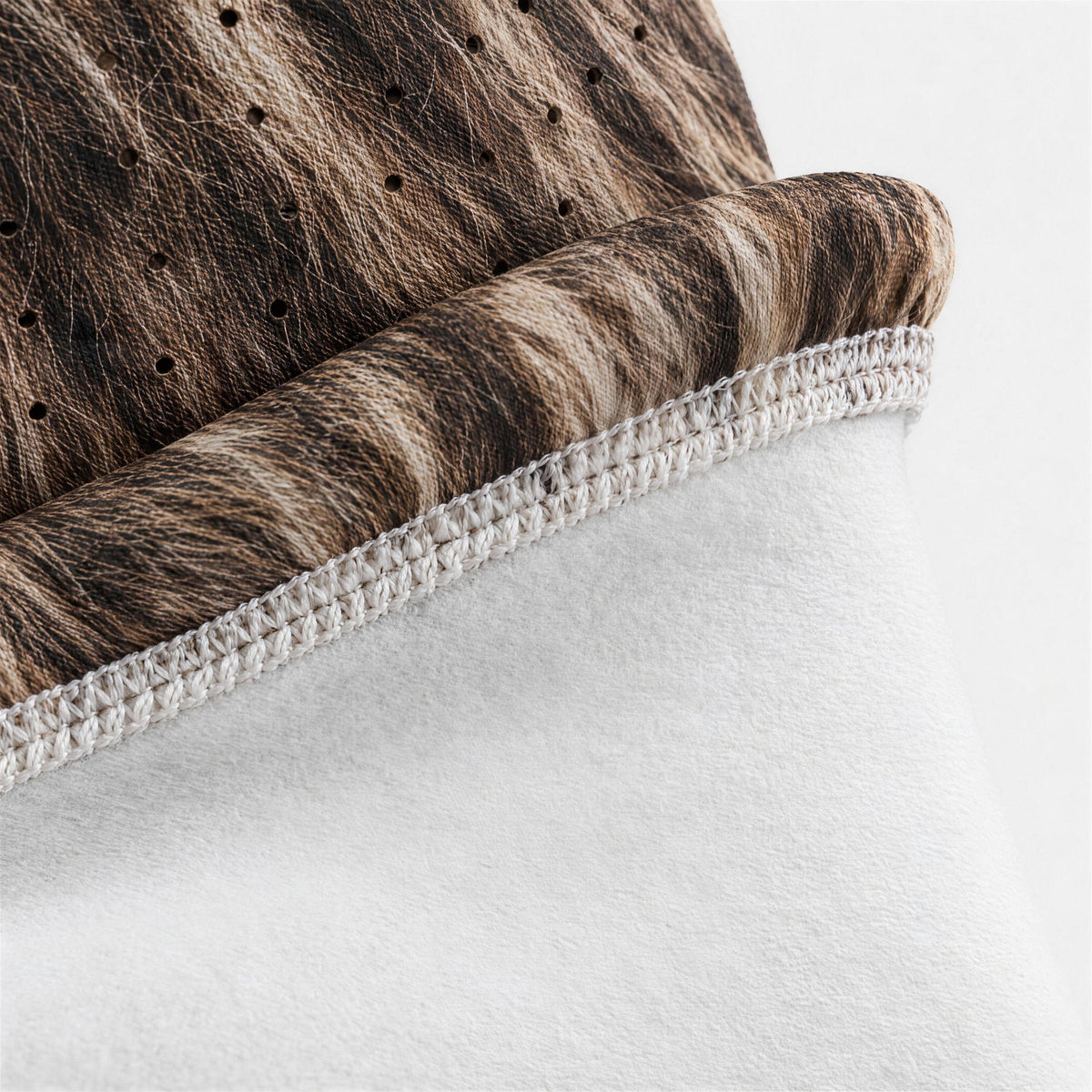 Airhole Laser Polar Fleece Balaclava – Wookie – fleece lining detail