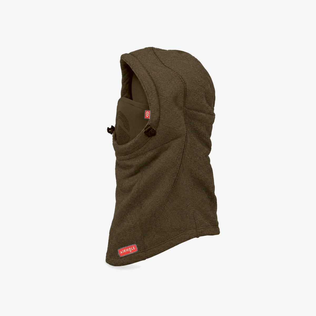 Airhole Airhood Polar Fleece – CHOC – Left profile