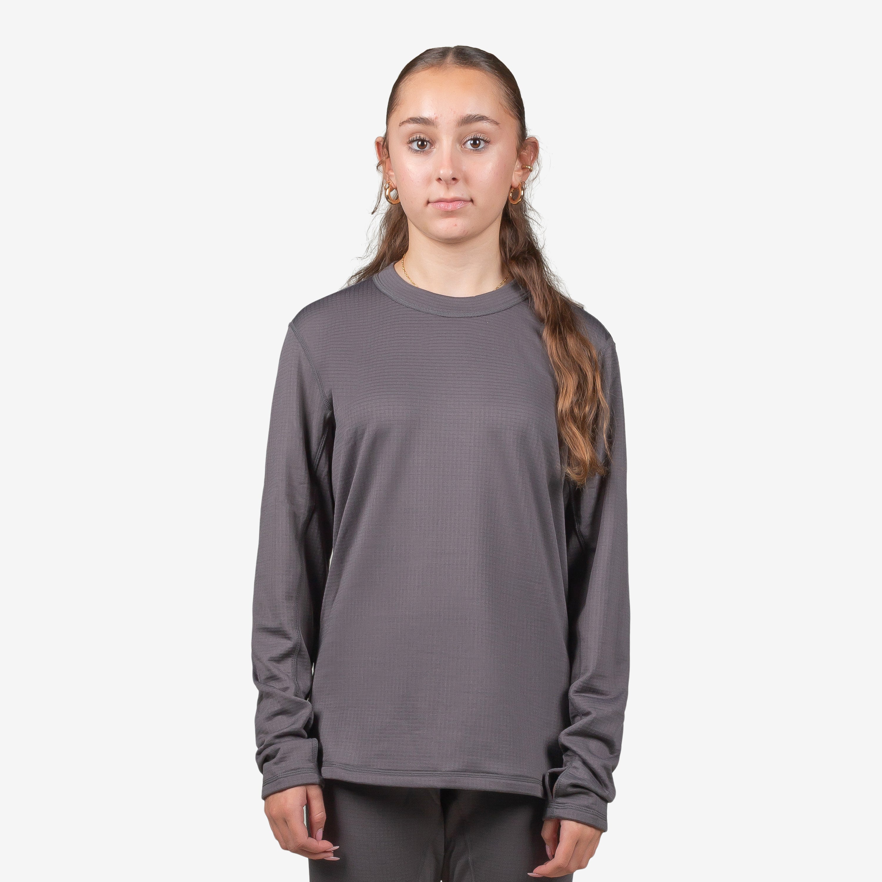 Airhole Womens Thermal Top Waffle Fleece