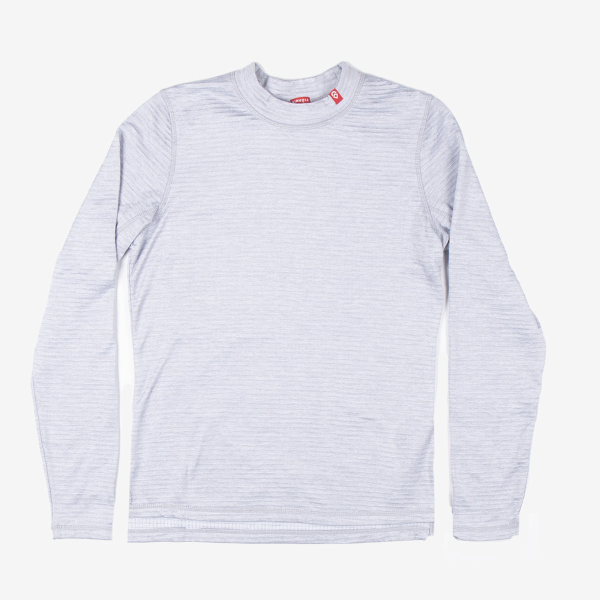 Womens Thermal Top Waffle Fleece - Tech White
