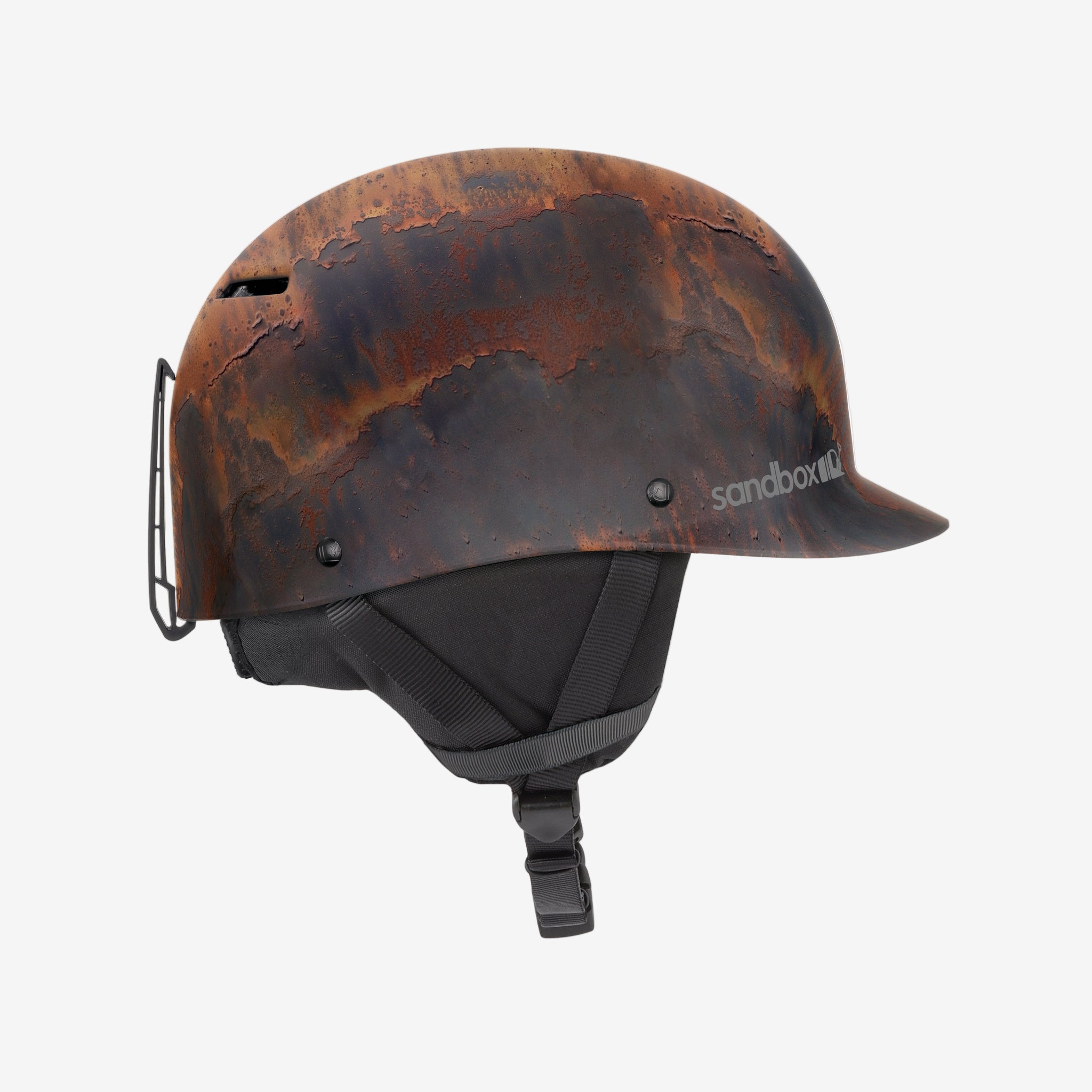 brown snowboard helmet Sandbox Classic 2.0 - Fit System festival_helmet offering comfort and warmth Color:MATTE BLK/ULTAVIOLET/EMERALD CITY The Results Are In: