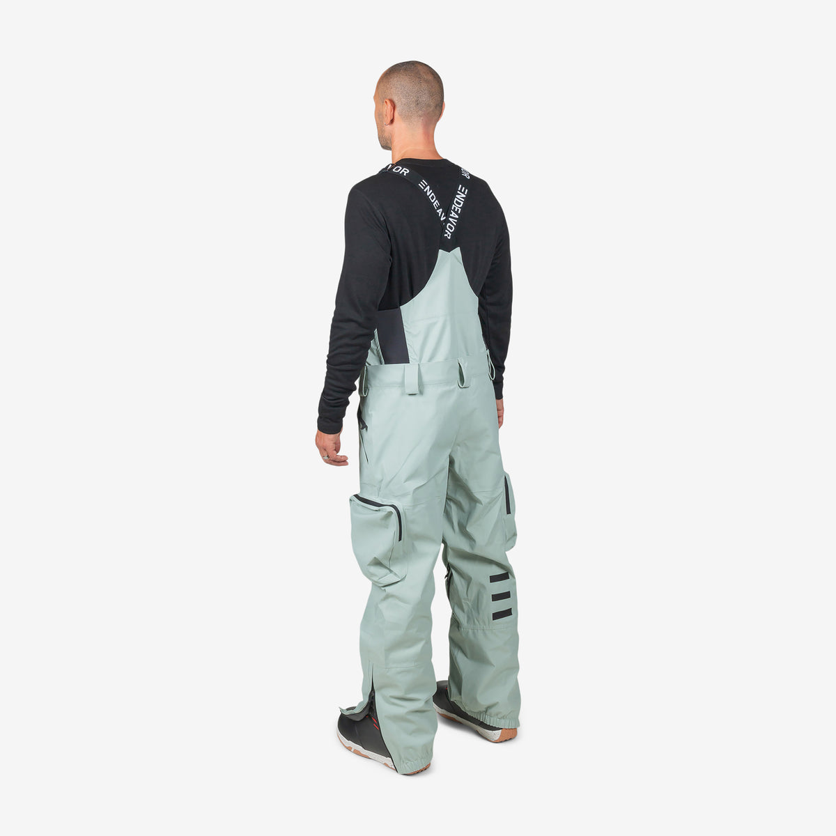 Endeavor 3L Scout Removable Bib Pant – Eucalyptus, view 4