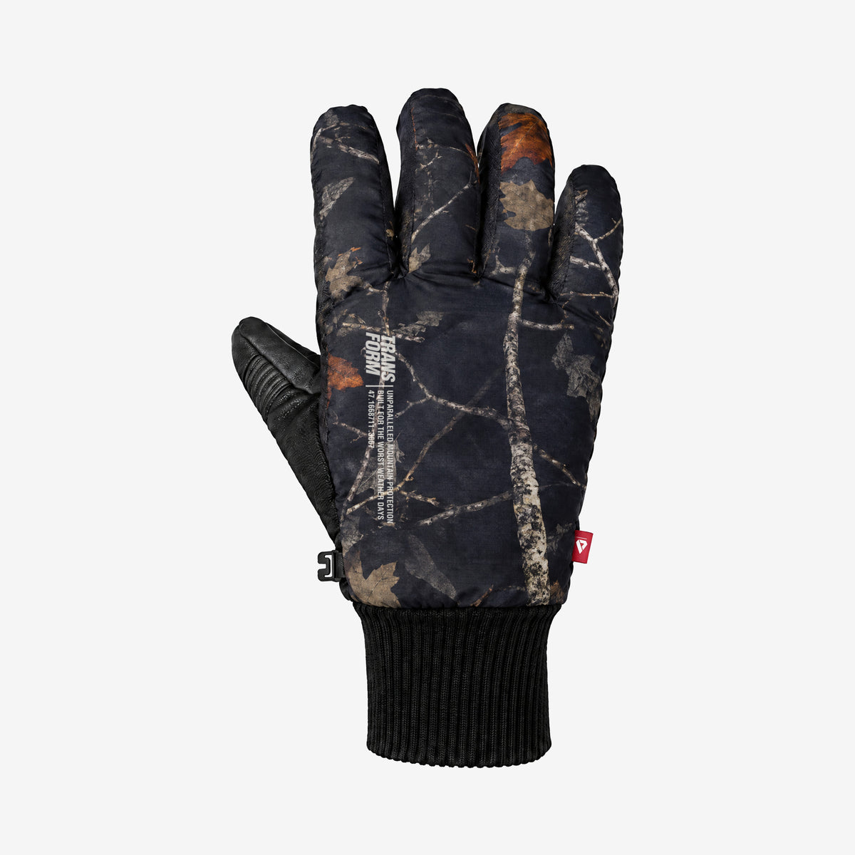 Transform KO Glove – Night Camo – back