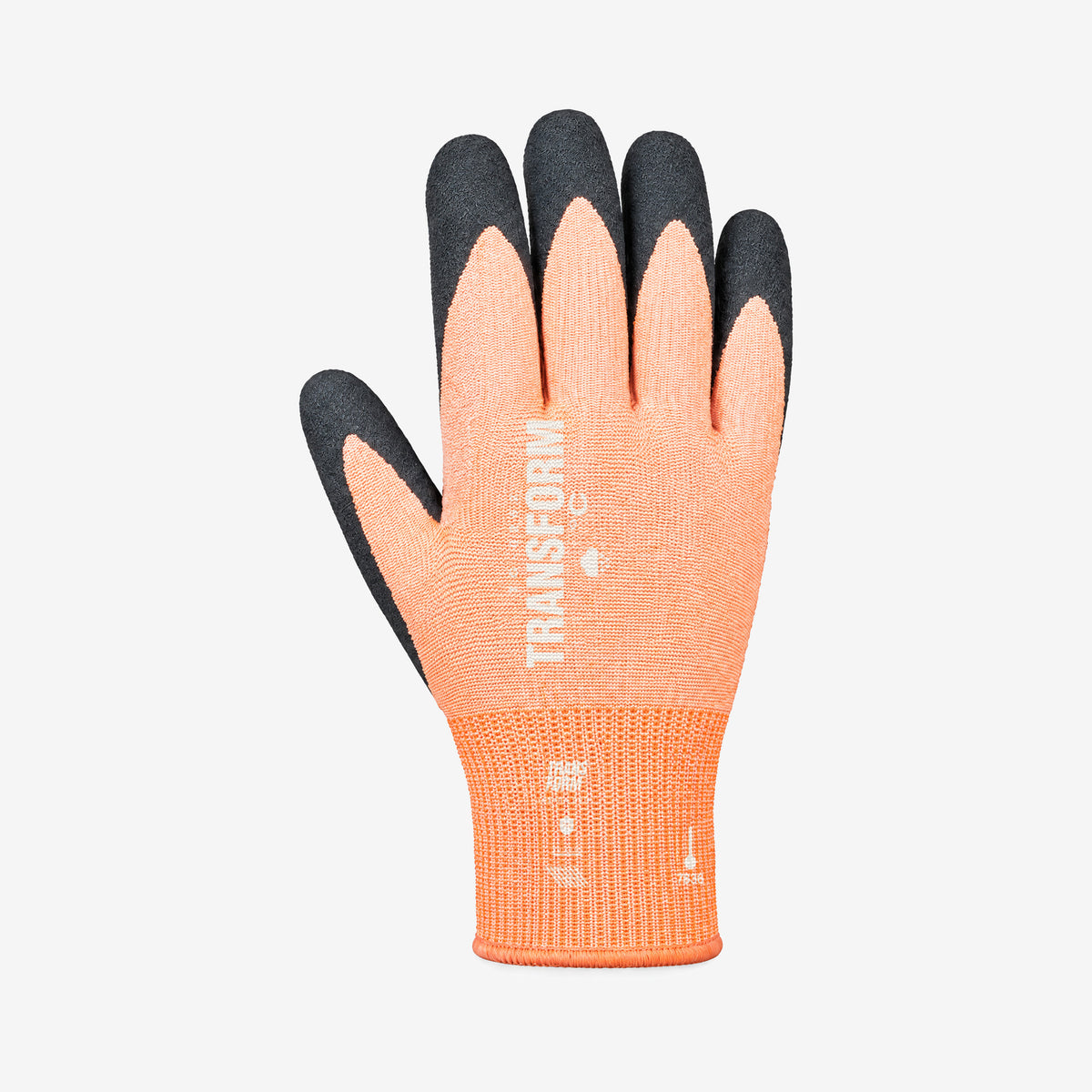 Transform Workwear Glove – Orange – back