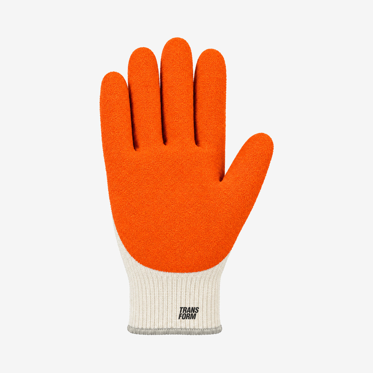 Transform Workwear Glove – White / Orange – palm