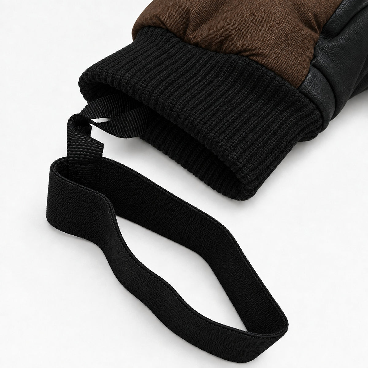 Transform KO Mitt LTD – Chocolate Canvas – wrist leash