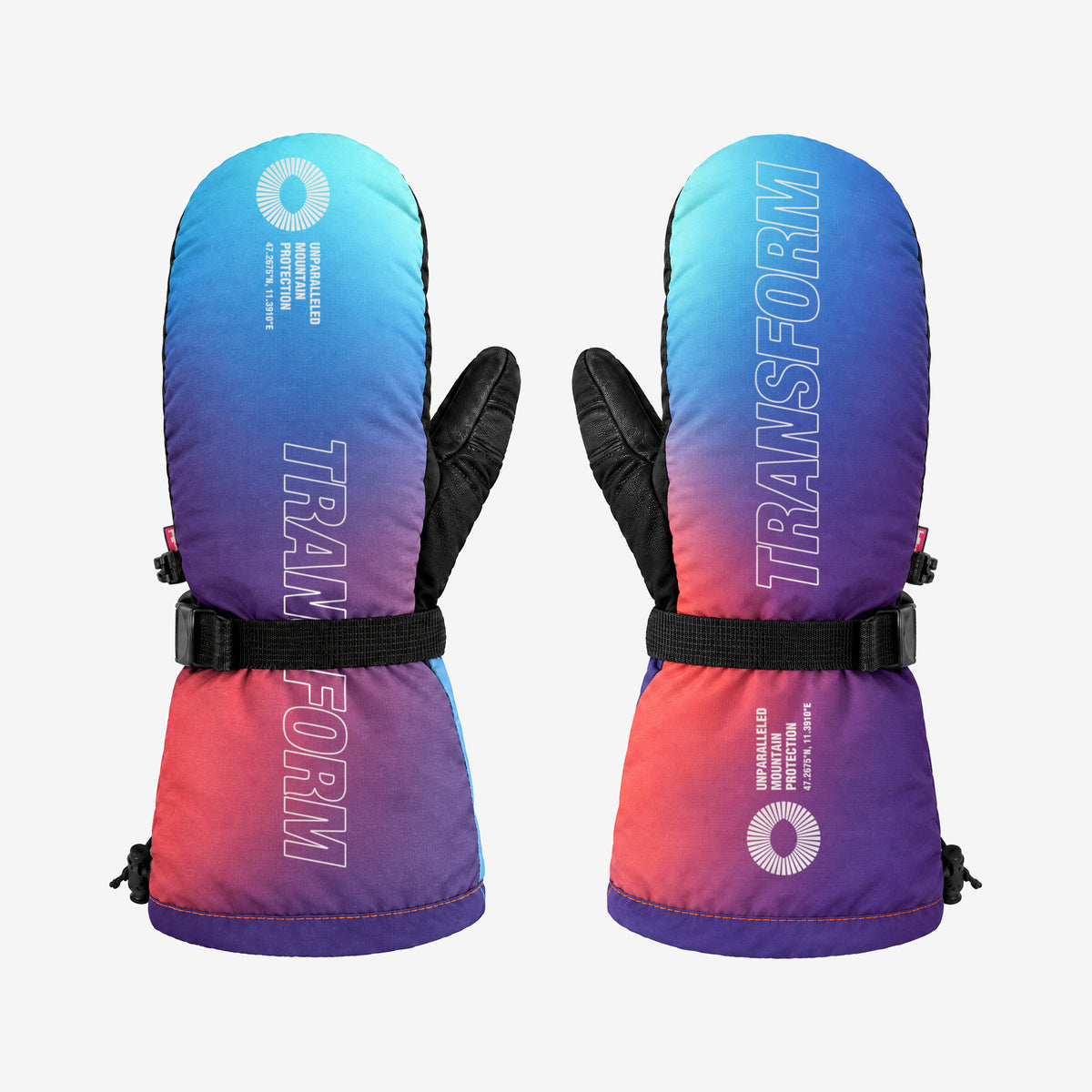 Transform KO Mitt Long – Sunset – both backs, left and right