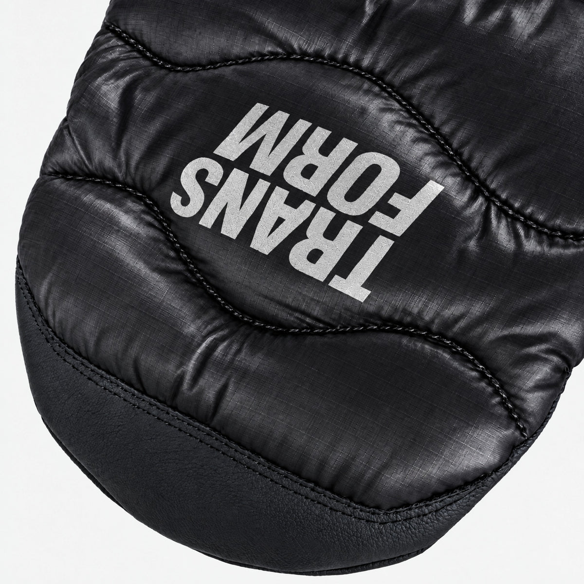 Transform UMP Mitt – Black – quilted shell and logo