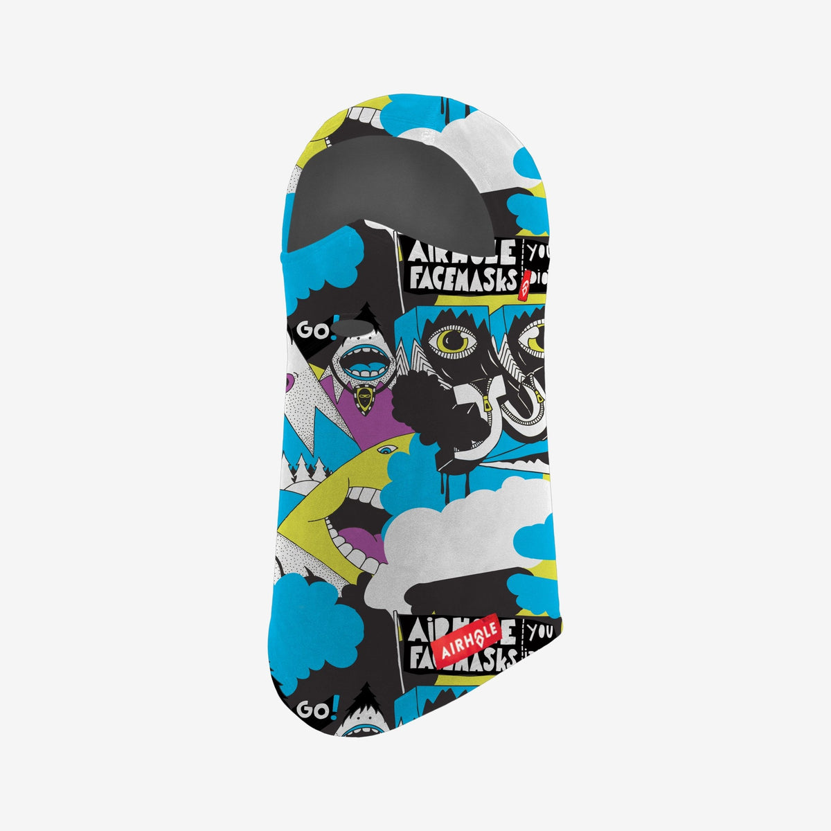Airhole Balaclava Kids Milk Fleece – Graffiti