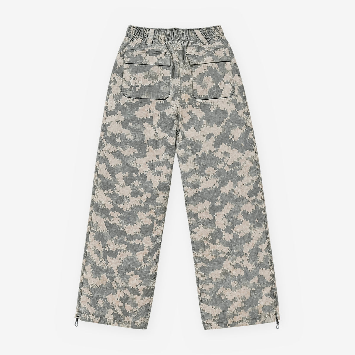 Endeavor 3L Scout Park Pant Digi Ripstop Canvas, back flat lay