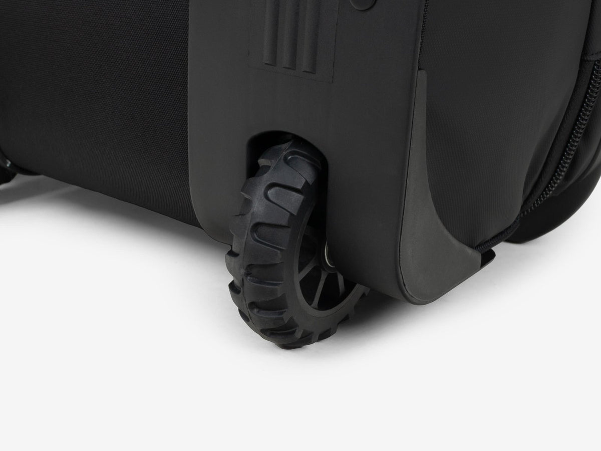 Endeavor Commuter Rolling Bag wheel and corner guard