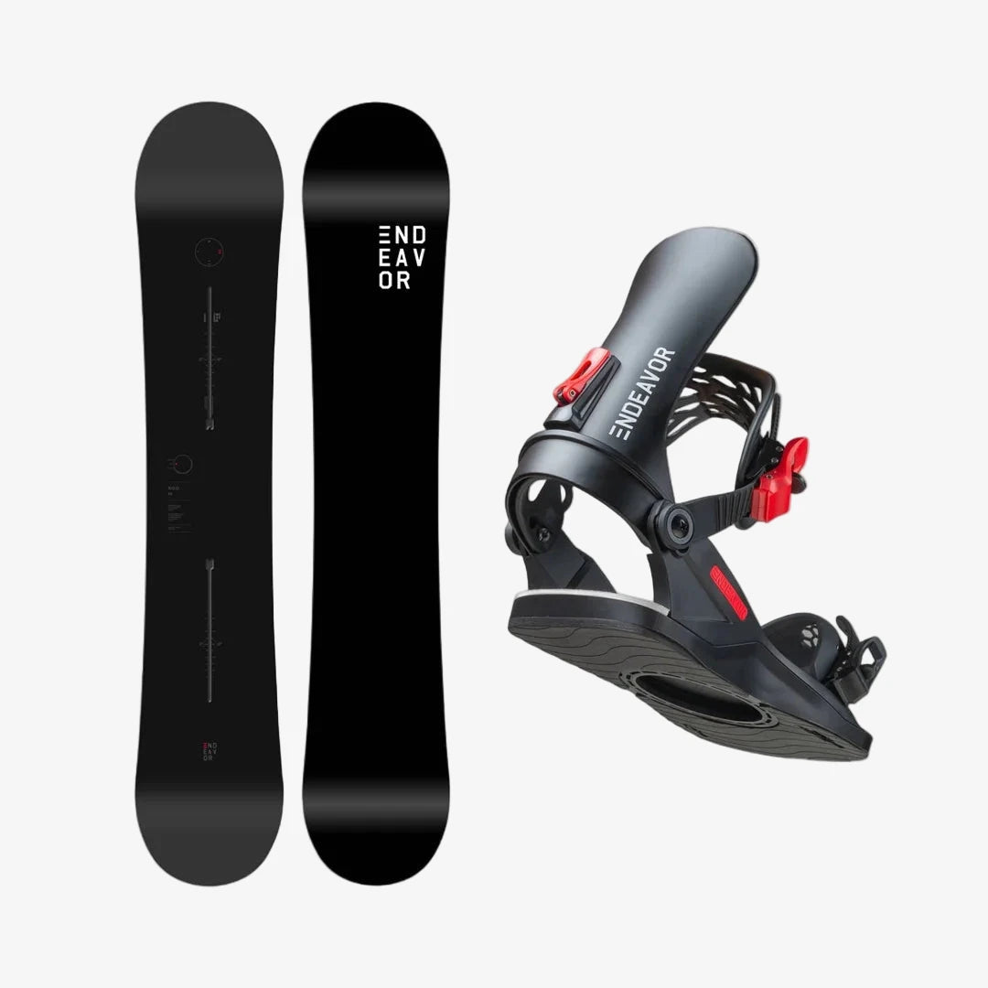 B.O.D. Pro snowboard and Scout binding