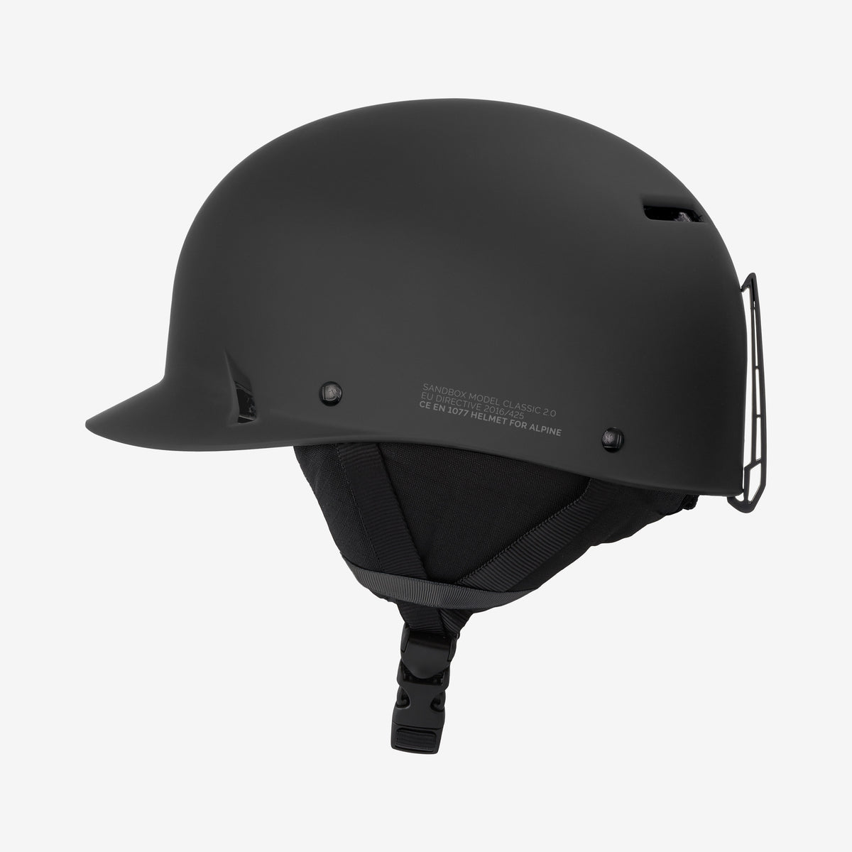 Sandbox Classic 2.0 Snow Asia Fit – Black – side