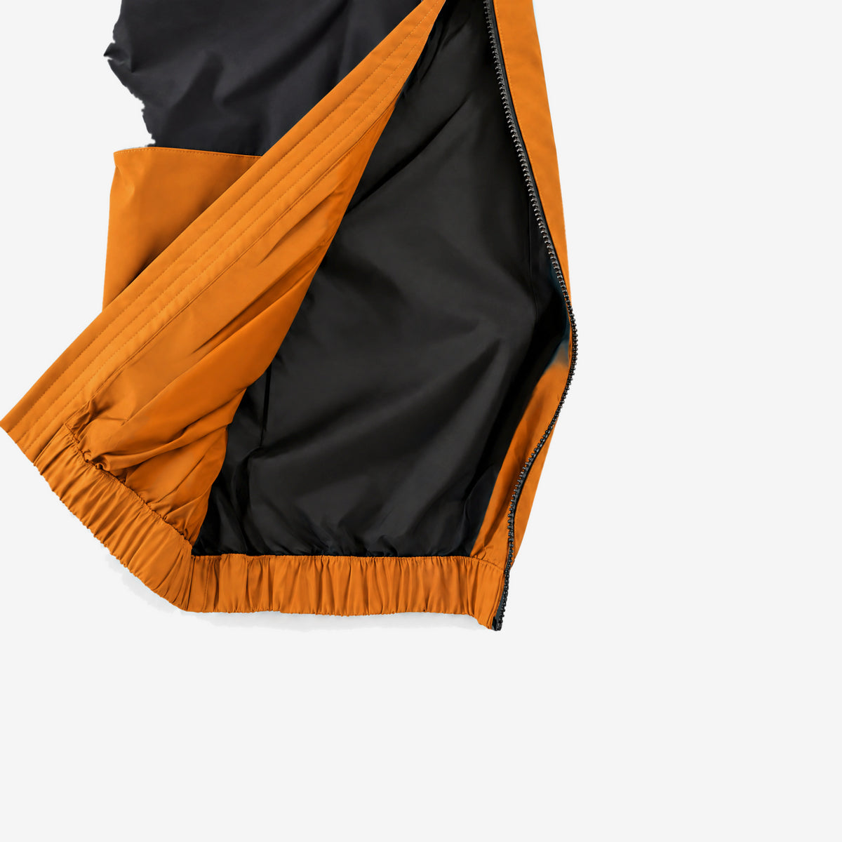 Endeavor 2L Ranger Pant Blaze, side zip detail