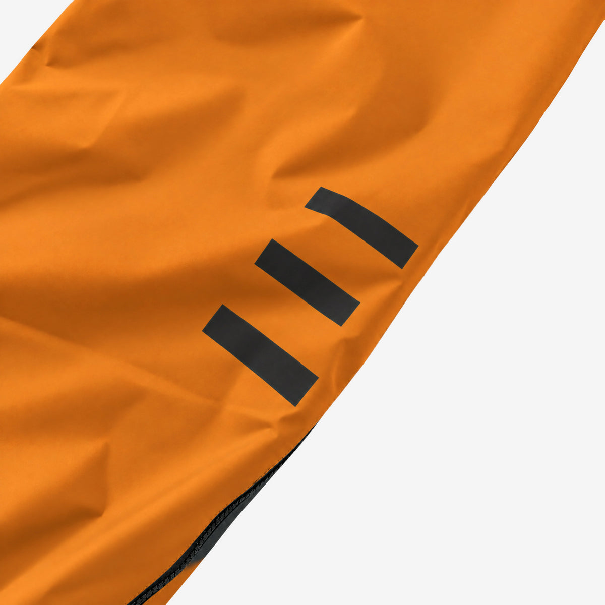 Endeavor 2L Ranger Pant Orange, screen-printed bars on the lower leg