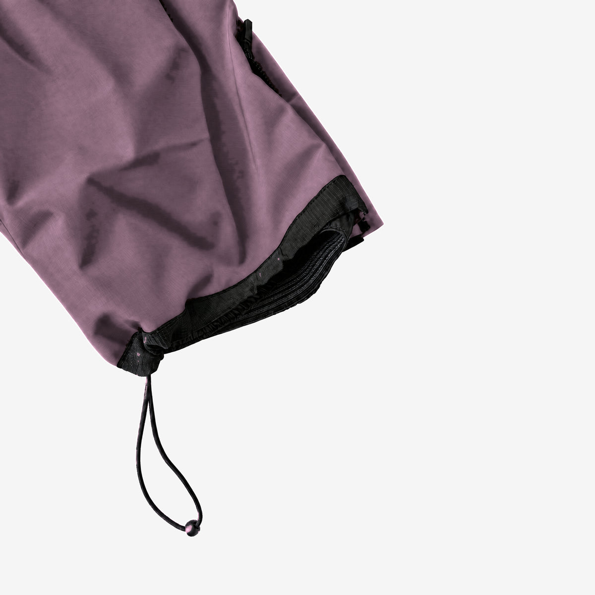 Endeavor 2L Patrol Cargo Pant in Burgundy, elastic leg gaiter and hem drawcord