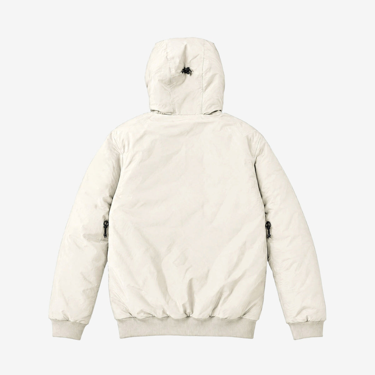 Endeavor 2L Bomber Jacket in Fiber, back flat lay