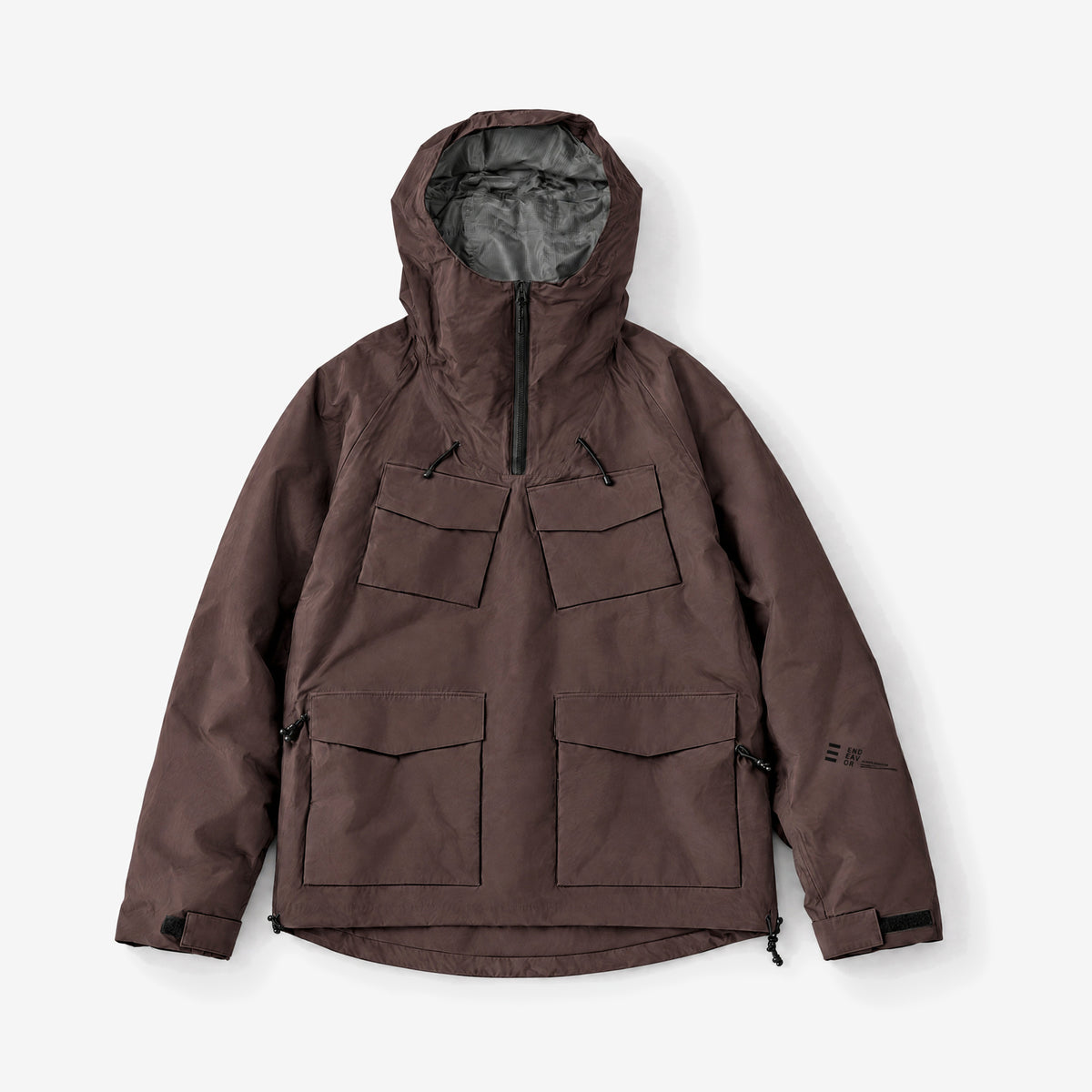 Endeavor 3L Scout Anorak Chocolate, front