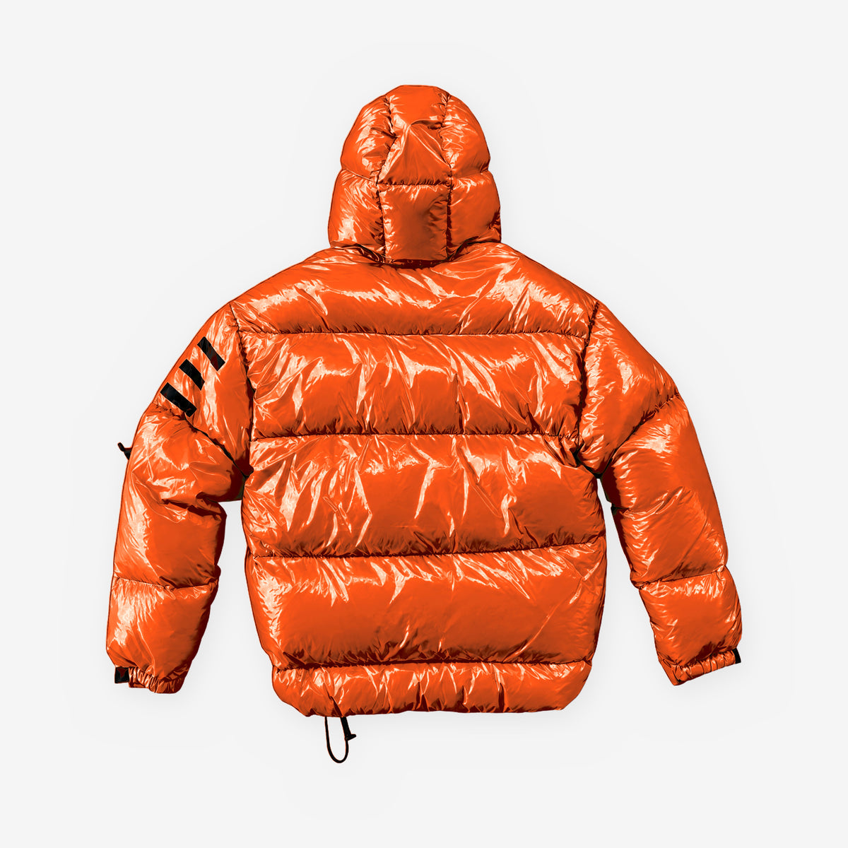Endeavor Elite Insulated Jacket Flame – Flat 02 Back