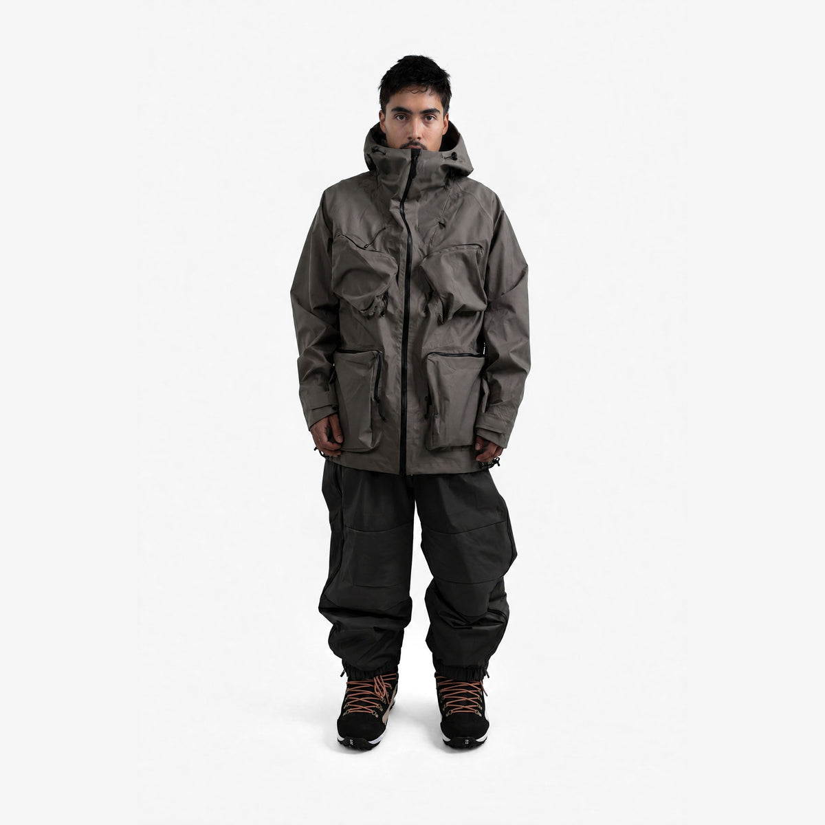 Endeavor 2L Ranger Pant in Black, on model