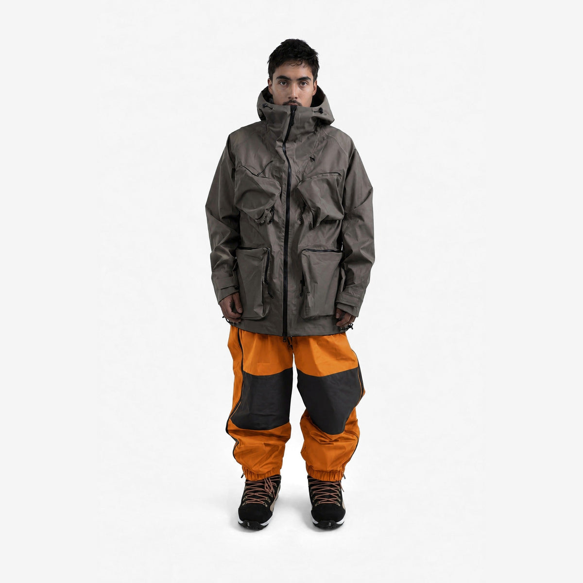 Endeavor 2L Ranger Pant Orange, on model