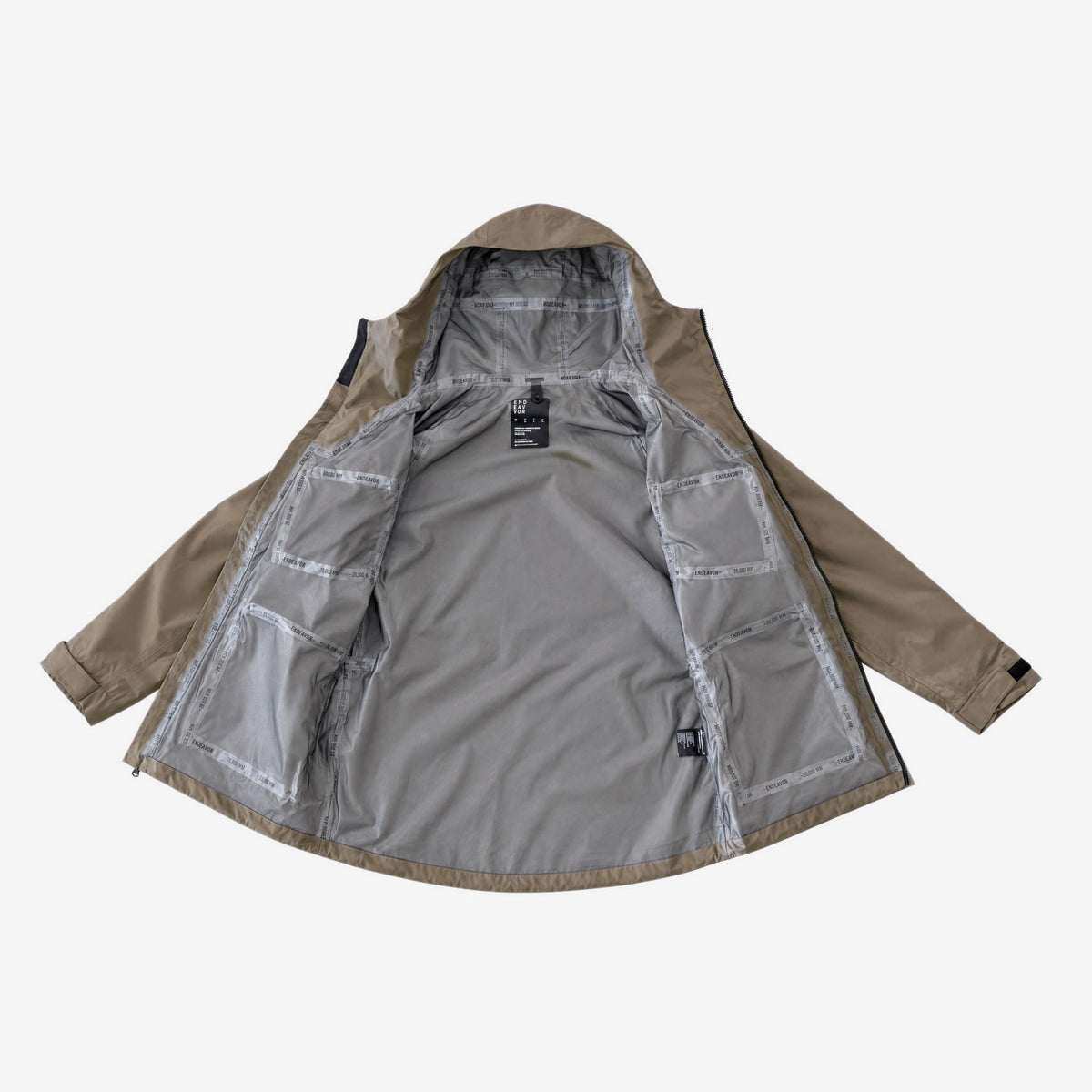 Endeavor 3L Bellow Jacket in Algae, open lining
