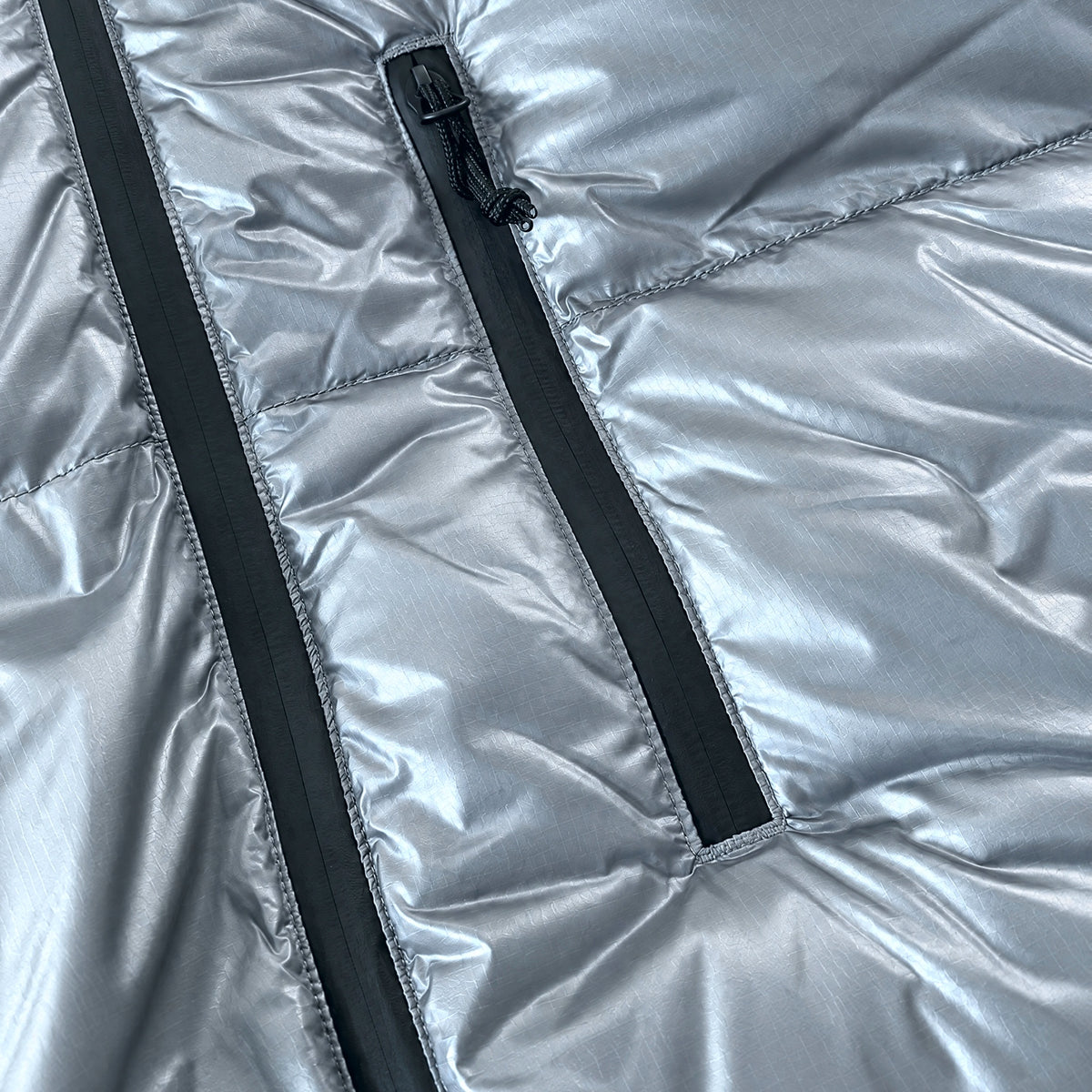 Endeavor Elite Insulated Jacket Graphite – Detail 02 Chest Zip