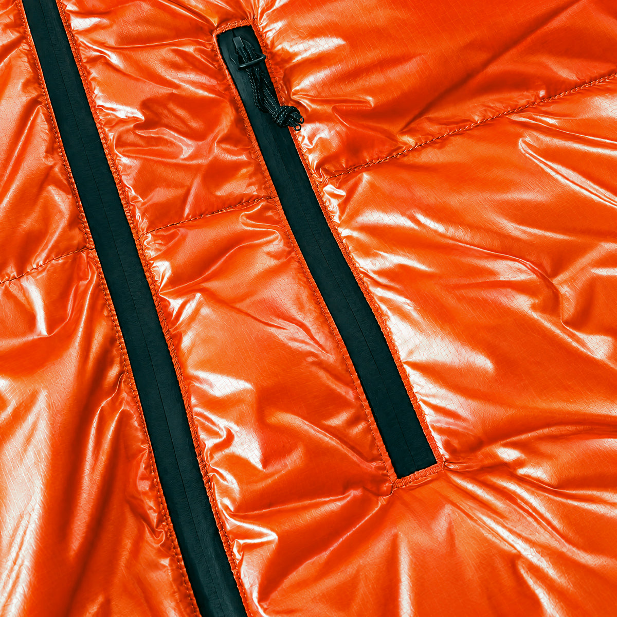 Endeavor Elite Insulated Jacket Flame – Detail 02 Chest Zip