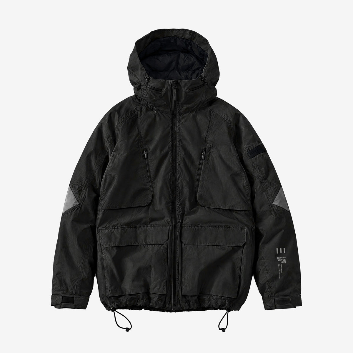 Endeavor 2L Patrol Insulated Jacket Black – Flat 01 Front