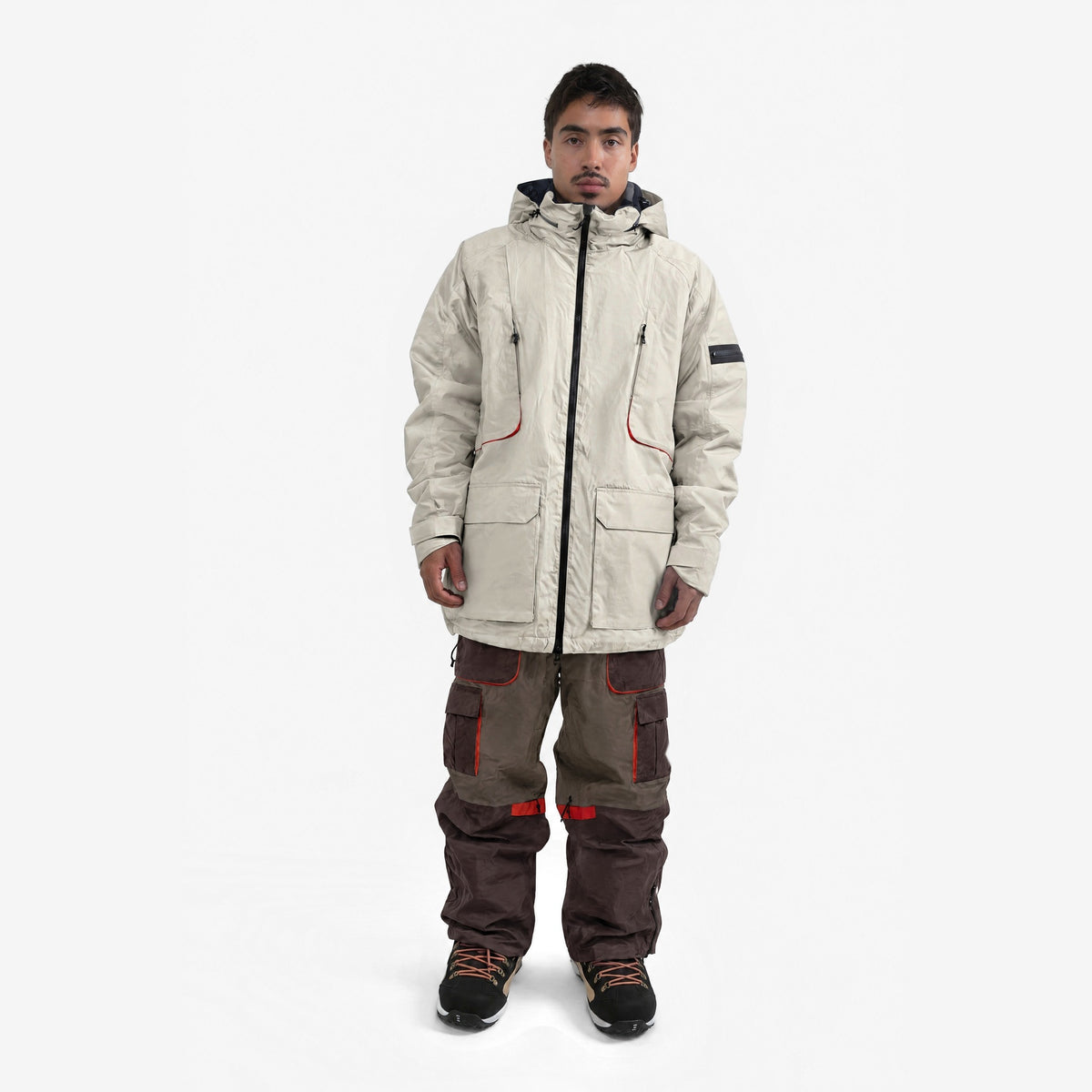 Endeavor 2L Patrol Insulated Jacket in Fiber, on model