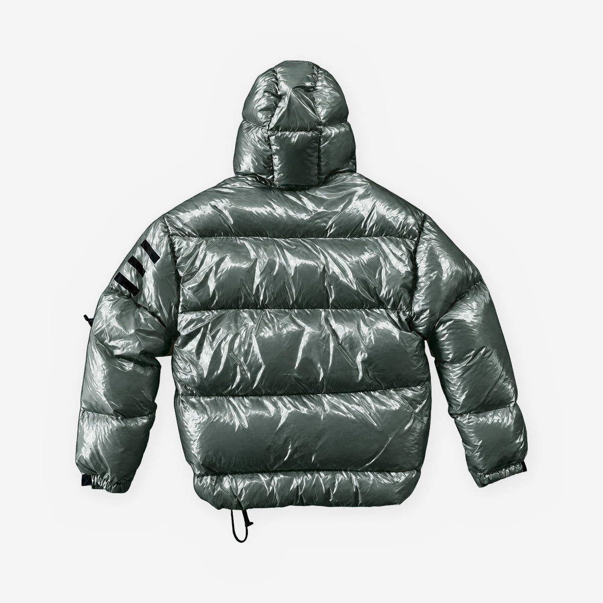 Endeavor Elite Insulated Jacket Moss – Flat 02 Back