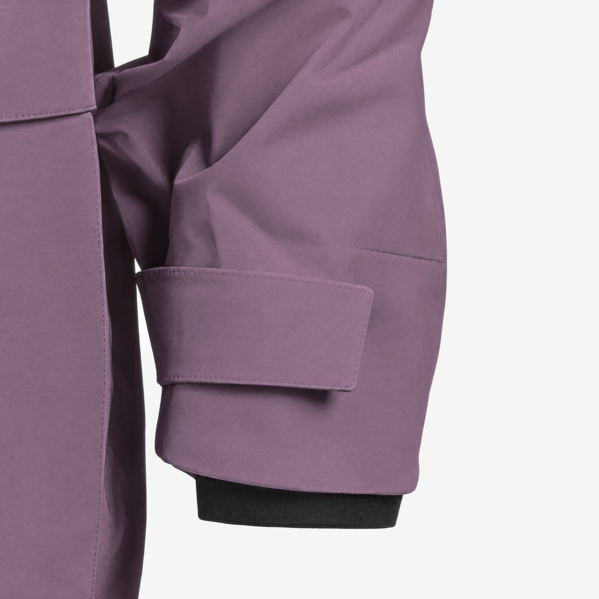 Endeavor 2L Patrol Jacket Burgundy, cuff detail