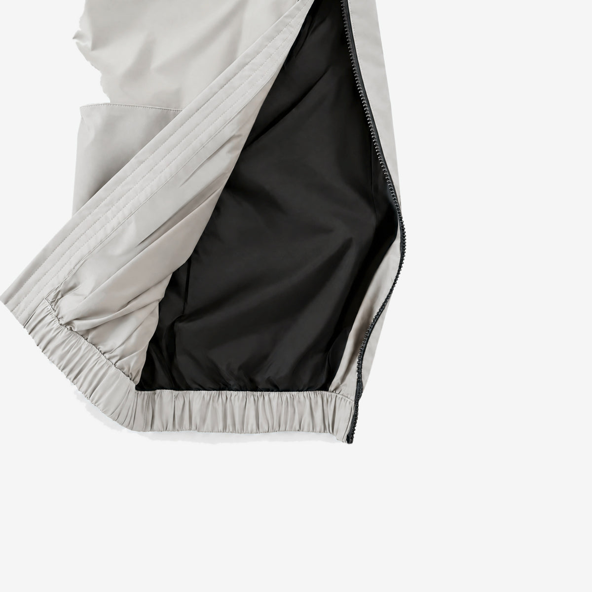 Endeavor 2L Ranger Pant Sand, side zip detail