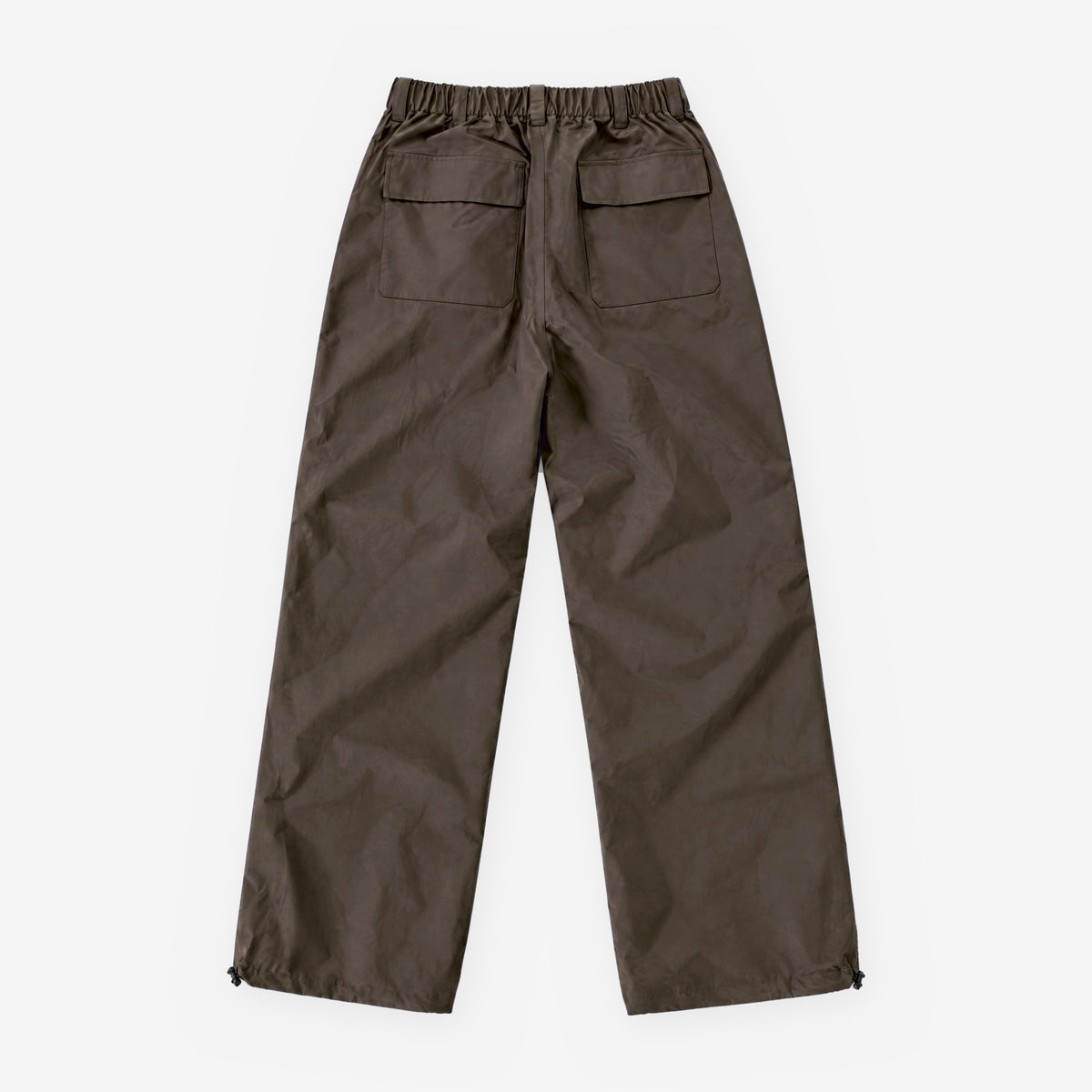 Endeavor 3L Scout Park Pant Chocolate, back flat lay