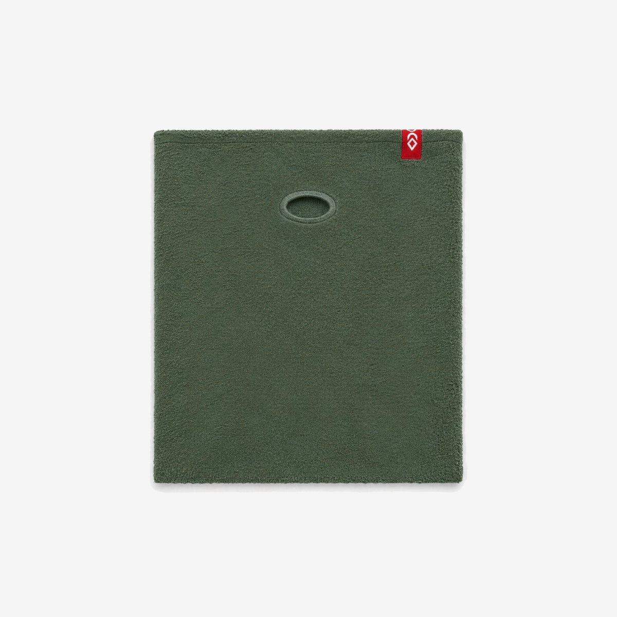 Airhole Airtube Microfleece – Army – Flat lay, front