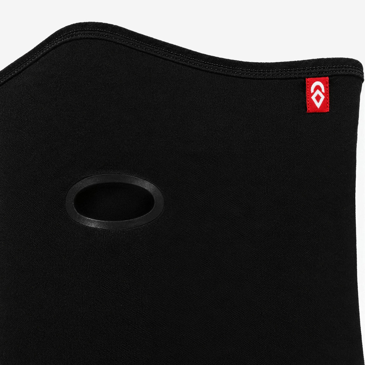 Airhole Airtube Ergo Drytech – Black – Welded mouth hole close-up