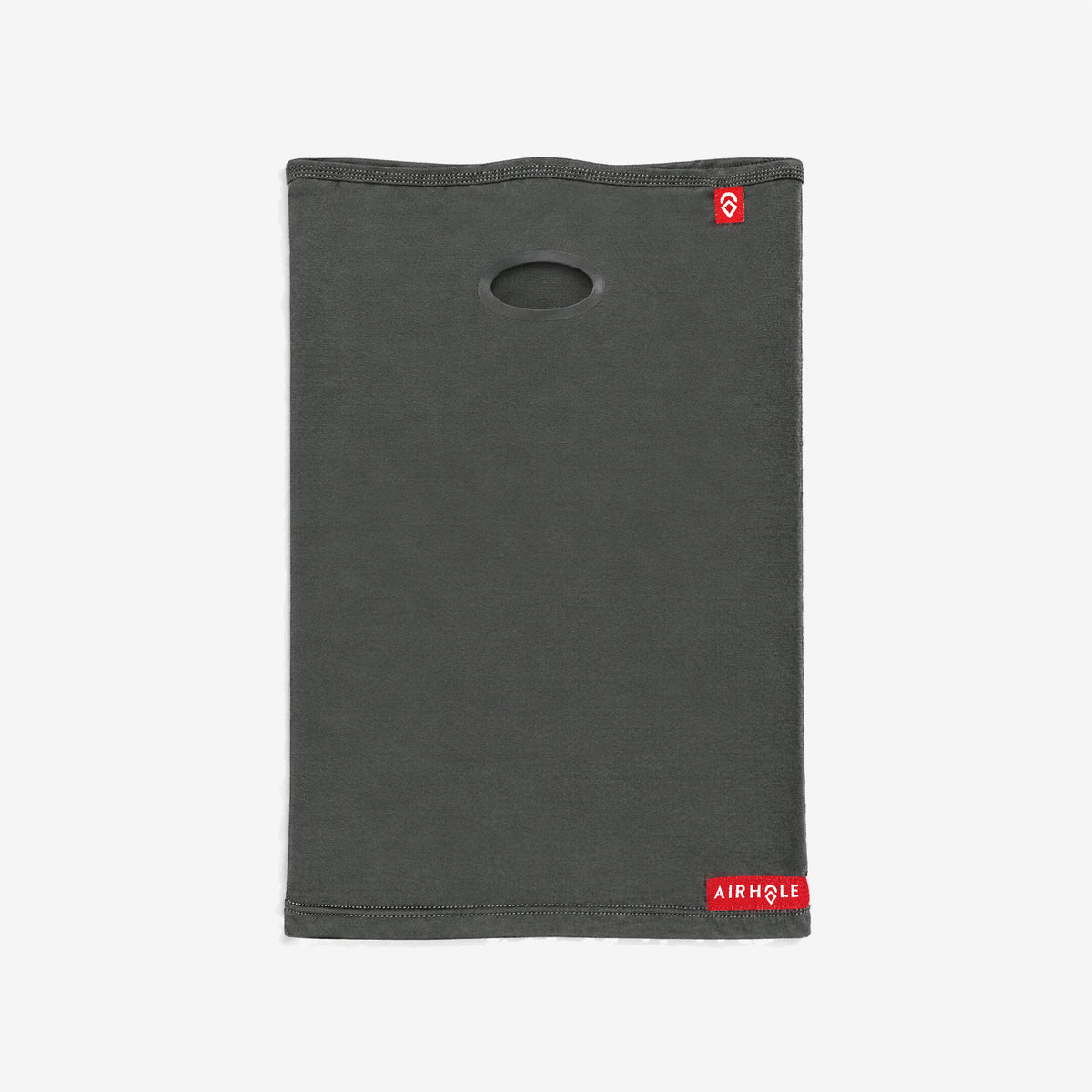 Airhole Airtube Ergo Drytech – Charcoal – Flat lay, front
