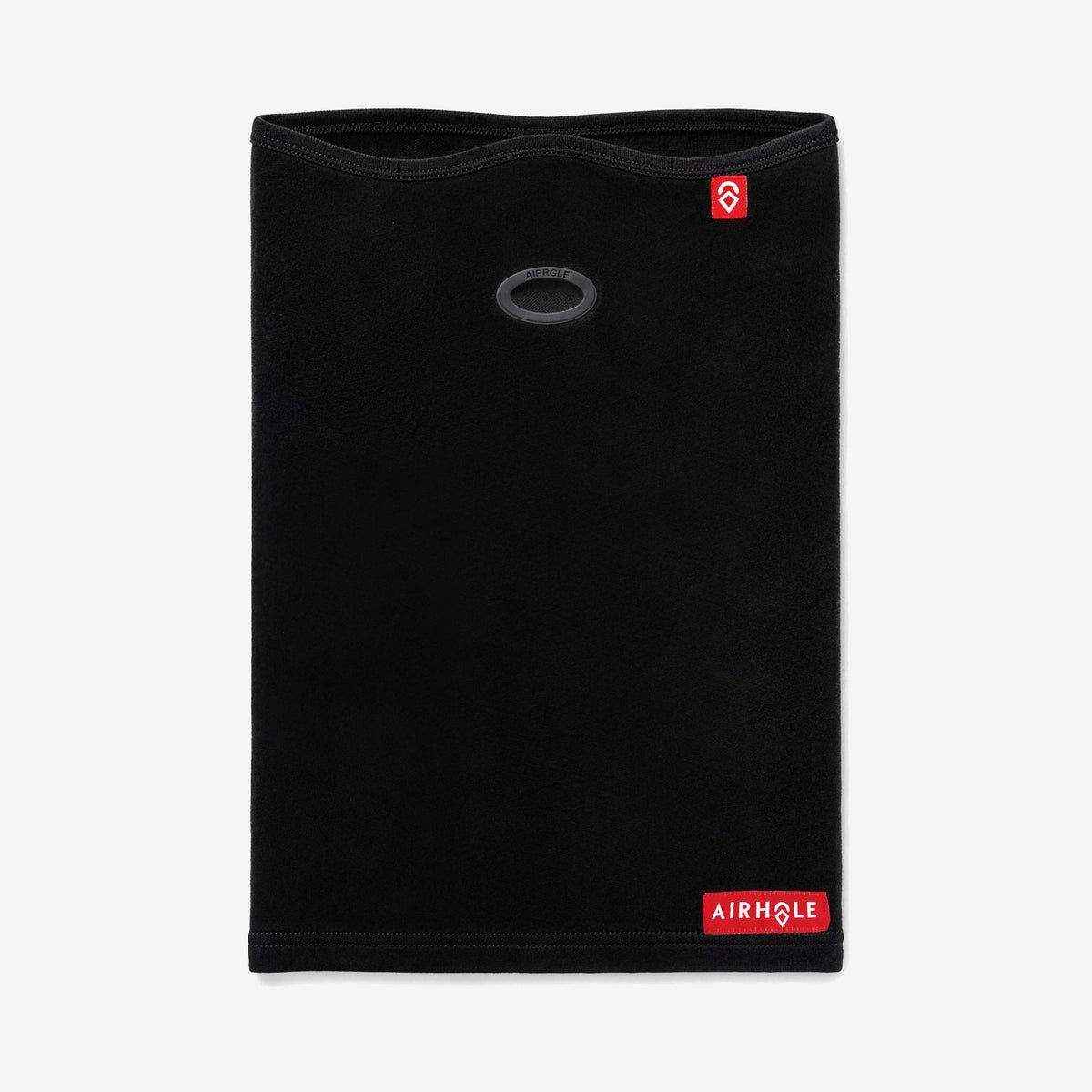 Airhole Airtube Ergo Milk Fleece – Black – Flat lay, front