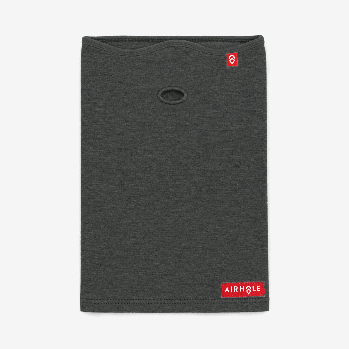 Airhole Airtube Ergo Merino – Black – Flat lay, front