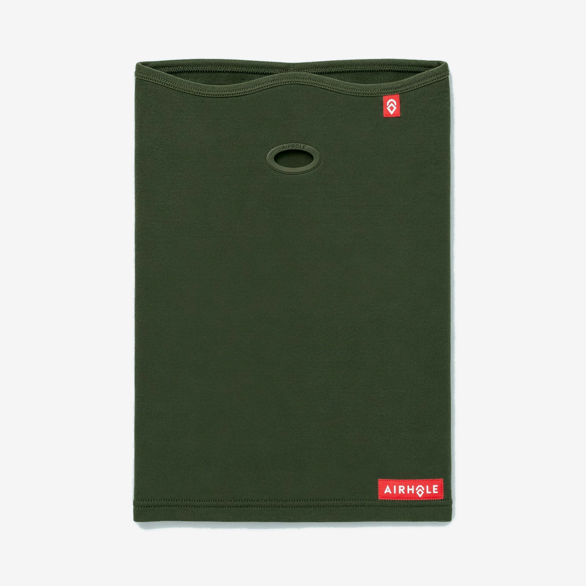 Airhole Airtube Ergo Polar Fleece – Army – Flat lay, front