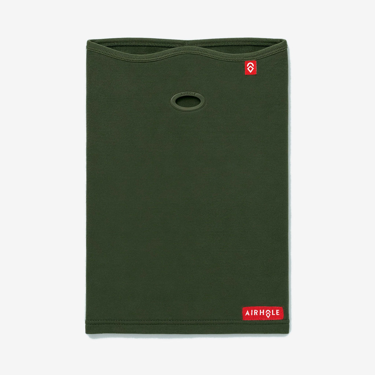 Airhole Airtube Ergo Polar Fleece – Army – Flat lay, front