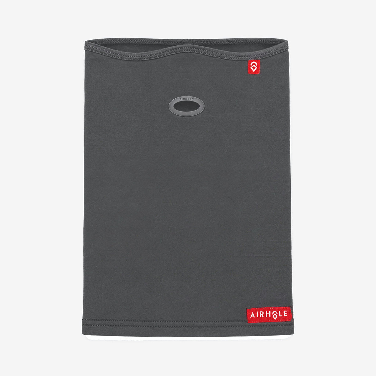 Airhole Airtube Ergo Polar Fleece – Charcoal – Flat lay, front