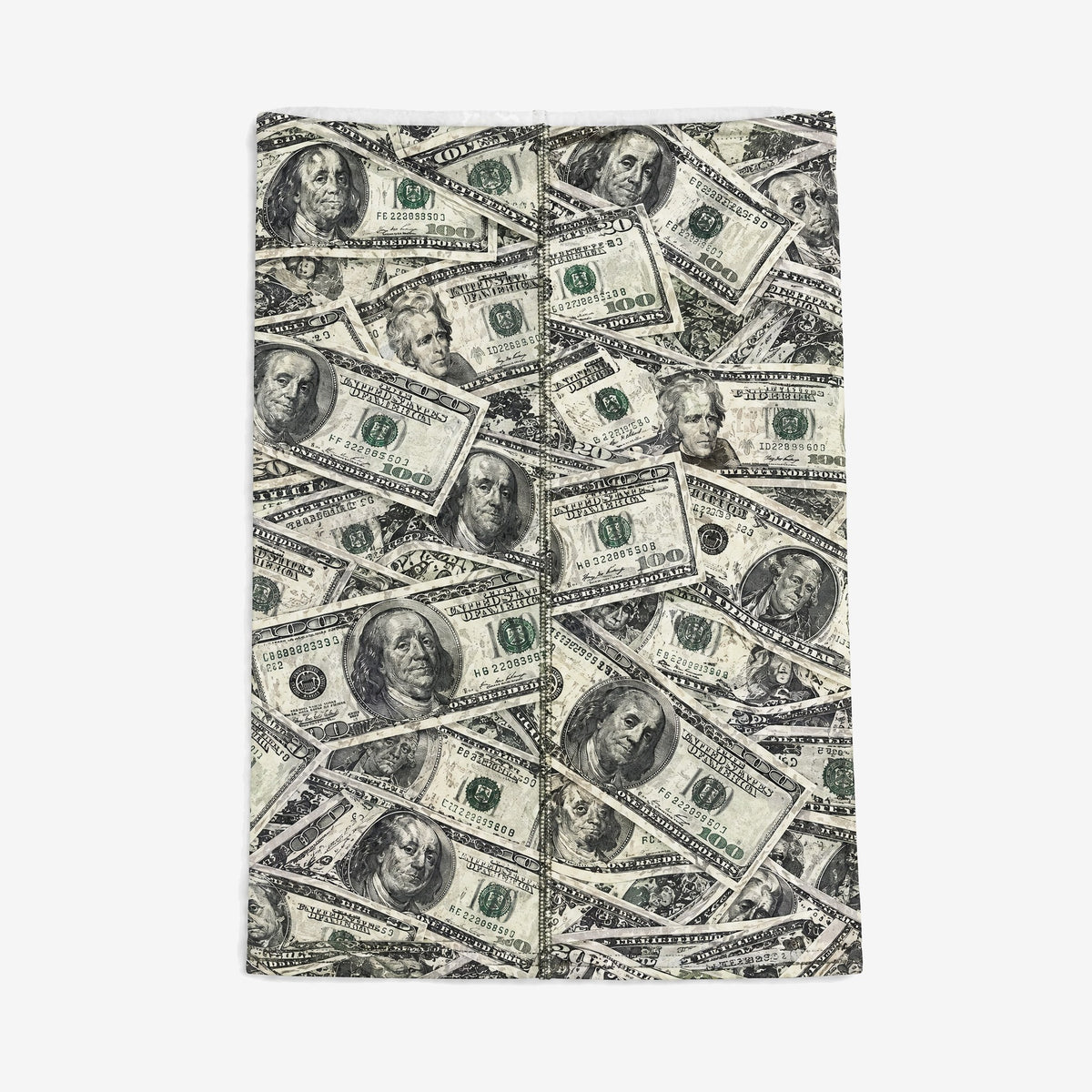 Airhole Airtube Ergo Polar Fleece – Dollars – Flat lay, back