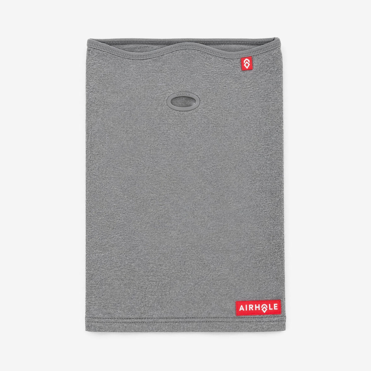 Airhole Airtube Ergo Polar Fleece – Heather Grey – Flat lay, front
