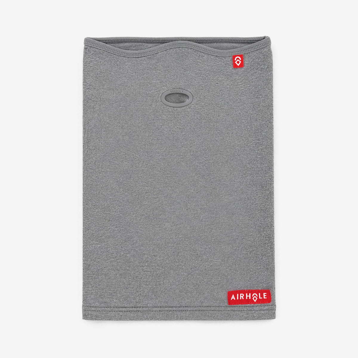 Airhole Airtube Ergo Polar Fleece – Heather Grey – Flat lay, front