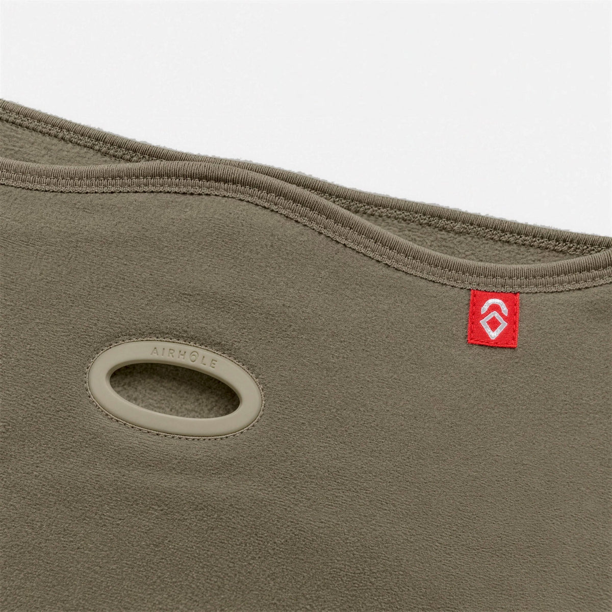 Airhole Airtube Ergo Polar Fleece – Khaki – Original Airhole close-up