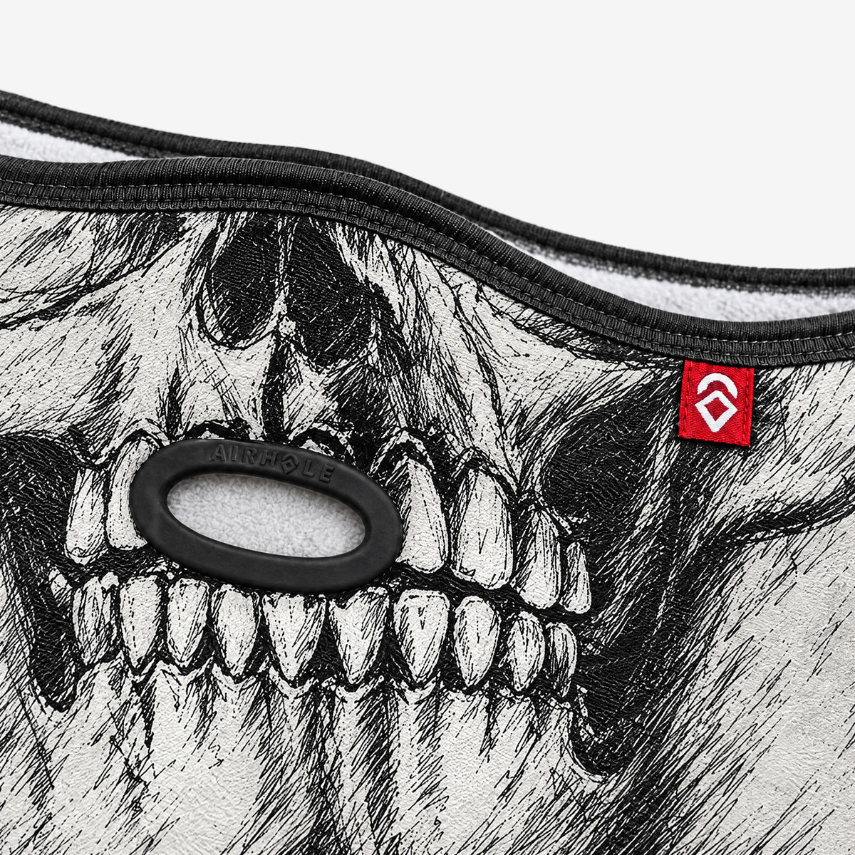 Airhole Airtube Ergo Polar Fleece – Skeleton – Original Airhole close-up