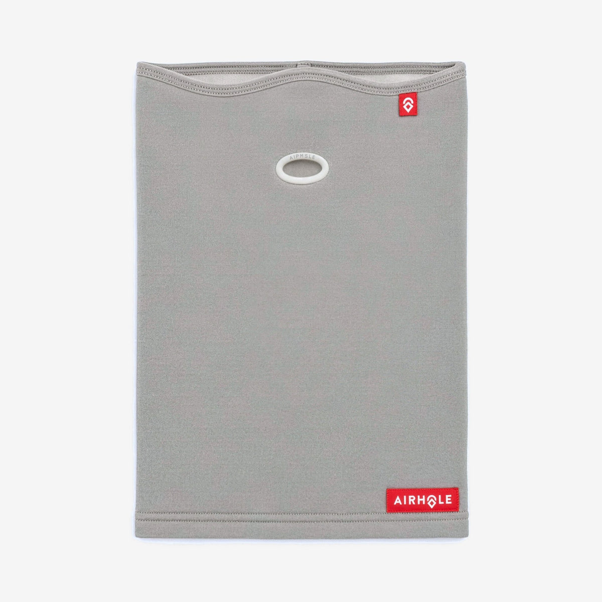 Airhole Airtube Ergo Polar Fleece – Silver – Flat lay, front