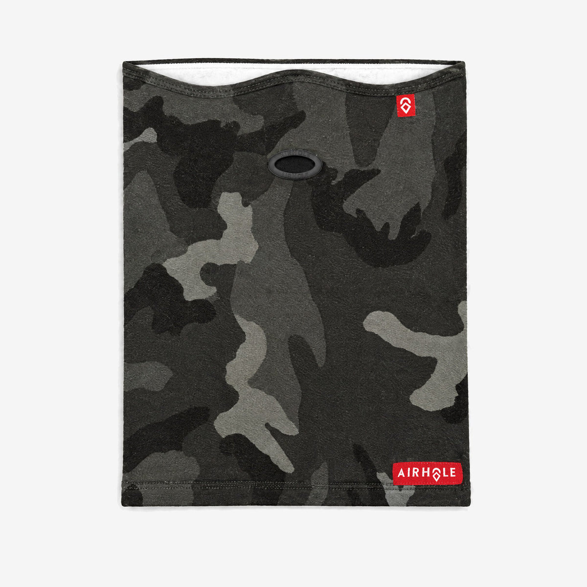 Airhole Airtube Ergo Polar Fleece – Stealth Camo – Flat lay, front