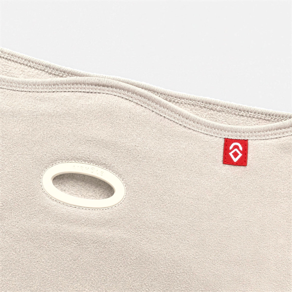 Airhole Airtube Ergo Polar Fleece – Unbleached Cotton – Original Airhole close-up